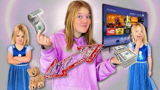 Giving a GIFT to my SISTER! $1 Gift vs $1000 Gift *Emotional*