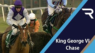 KICKING KING repeats the feat in the King George VI Chase (2005)