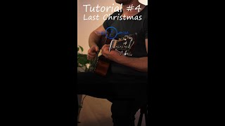 Tutorial #4 | Last Christmas (Guitar Cover) - WHAM! / Taylor Swift | #shorts #guitar #tabs