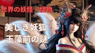 世界の妖怪・怪物　美しき妖狐　玉藻前　　#妖怪 #怪物 #未確認生物 #伝承 #神話 #ホラー #都市伝説 #YouTube #世界の不思議#雑学