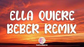Anuel AA - Ella Quiere Beber Remix (Letra/Lyrics) ft. Romeo Santos