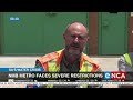 Nelson Mandela Bay metro faces severe restrictions
