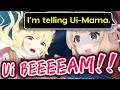 Watame Shoots Another Ui-Beam and Chat Threatens To Tell Ui-Mama 【ENG Sub/Hololive】