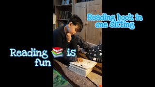 READING A BOOK IN ONE SITTING || EEN BOEK IN  ÉÉN KEER UITLEZEN|| Silent Reading || Froilan's World