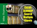 Excel: XLOOKUP - Search Across Multiple Sheets