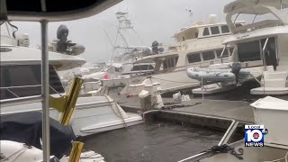 Fort Myers man discusses riding out Hurricane Ian on boat for 12 hours