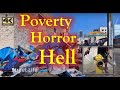 Poverty Horror Hell Homeless Los Angeles California Downtown Skid Row