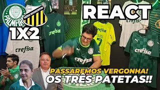 REACT PALMEIRAS 1 X 2 NOVORIZONTINO | VERGONHOSO! DIRETORIA E COMISSÃO INCOMPETENTES! PAULISTÃO 2025