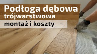 Podłogi drewniane - montaż na klej, koszty