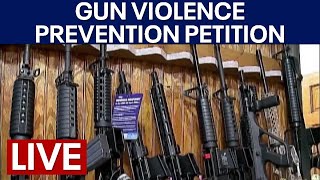 LIVE NEWS | Advocates present gun violence prevention petition