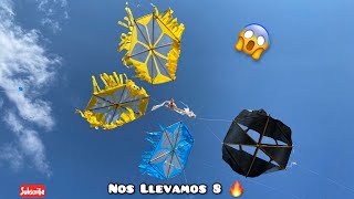 No Llevamos 8 🔥 Chichigua Lajiando Quemamos 1 😱 Volando Chichigua Haciendo Guiso Papalote O Cometa