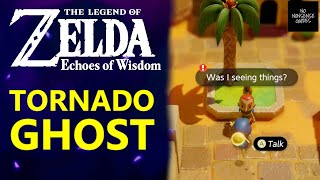 Zelda Echoes of Wisdom Tornado Ghost Quest - Tornado with Face Echo Location