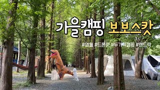 [4K]🌞영월 보보스캇 캠핑장🏕️ | 스노우피크 랜드락 | 메타세쿼이아숲 | 두가족캠핑 | 2박3일 마지막은 ☔️우중 캠핑