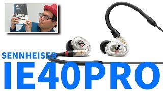 【レビュー】SENNHEISER大好きスタッフが紹介する IE 40 PRO！