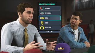 MADDEN 21 FACE OF THE FRANCHISE - CHOOSING A COLLEGE  (RISE TO FAME CAREER MODE) EP 2