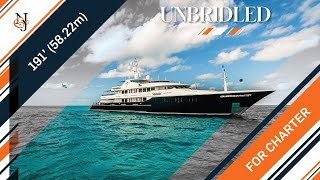 M/Y UNBRIDLED for Charter | 191’ (58.22m) Trinity Yacht