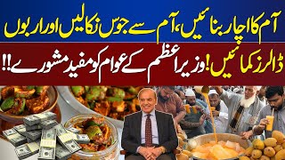 Aam Ka Achar Banae Aur Million Dollars Kamayen | PM Shehbaz's Great Advice | Dunya News #budget