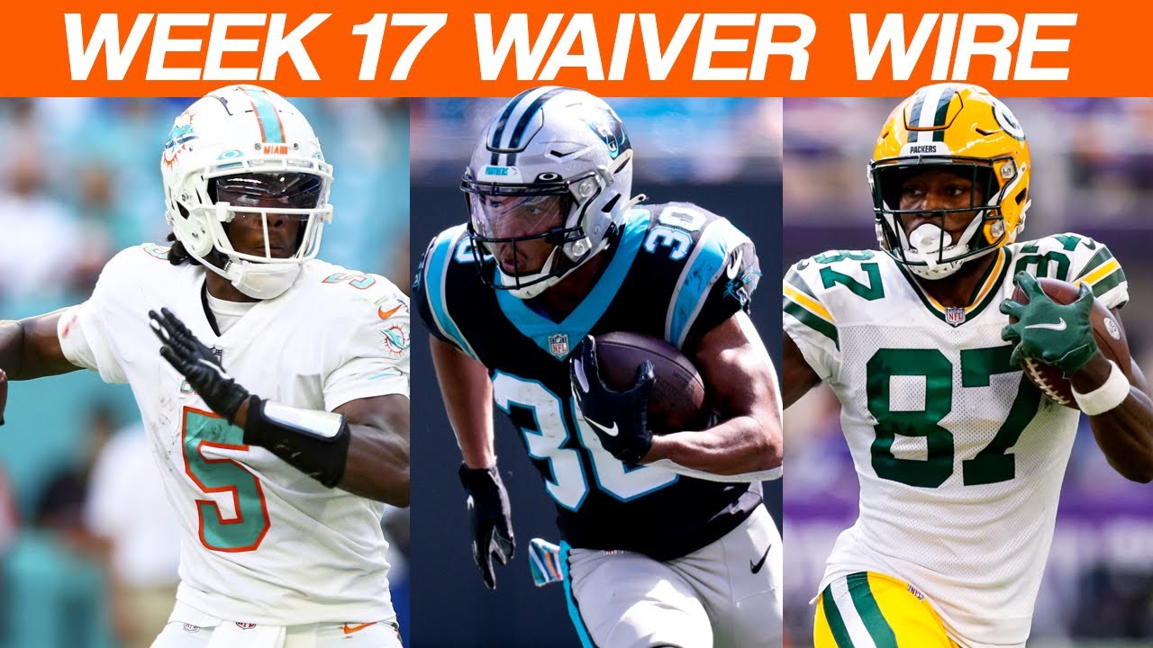 Waiver Wire Adds Week 17 Fantasy Football (2022) - YouTube