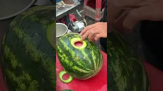 Secrets of the Best Watermelon Juice Sellers! #foodadventure #foodielife #shorts