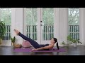 45 min intermediate yoga flow arm balances binds u0026 inversions