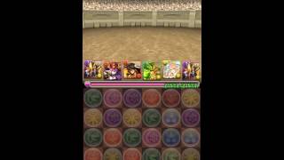 【パズドラ】第7回チャレンジダンジョン lv6 アヌビスPT