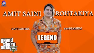 Legend (Official Video) Amit Saini Rohtakiya | New Haryanvi Song 2021| Captain SRK