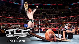 FULL MATCH - John Cena vs. Sheamus – WWE Championship Tables Match: WWE TLC 2009