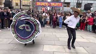 Jarabe Tapatio, Best Mexican Dance ever in Bryant Park NYC on Cinco De Mayo celebration
