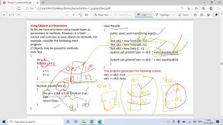 Lecture - 08 Using Objects as a Parameters in Java