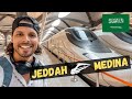 Traveling by High Speed Train from Jeddah to Medina! 🇸🇦