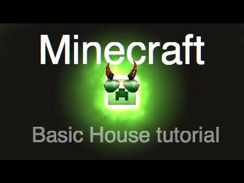 Minecraft Basic House Tutorial Youtube