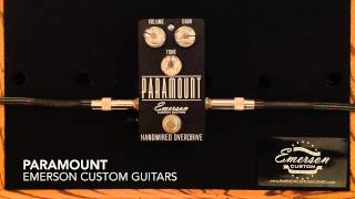 Paramount Handwired Overdrive - Emerson Custom Guitars (single coils)