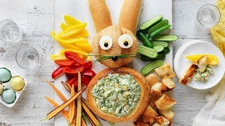 Egg Salad Recipe served in Easter Bunny Cob