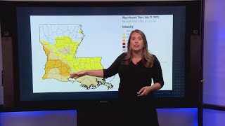 How bad is Louisiana's drought?