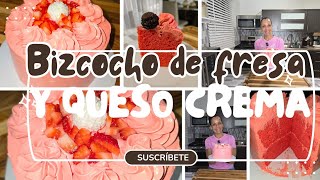 Bizcocho De Fresa Y Queso- Versión San Valentin- ANAMARIS