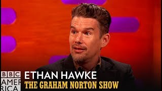 Ethan Hawke's Co-Star Died And Came Back To Life On Stage - The Graham Norton Show