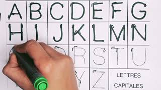 a to z abc alphabets writing