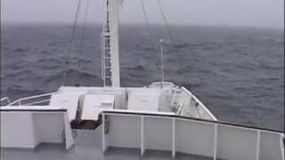 Crashing Waves | Dangerous Sea |  Stormy Seas aboard the Endeavour | Antarctica | 2002