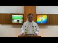 2021.04.17 潮语福音与讲解 圣若望福音 6 16 21 萧永伦神父主讲 teochew homily by fr henry siew