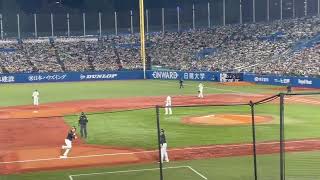 日本シリーズ第７戦　太田椋　先制ホームラン