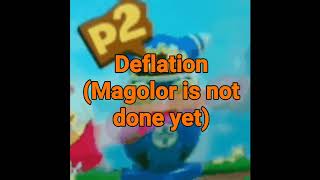 Magolor is going to the toilet