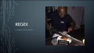 Perl regex class