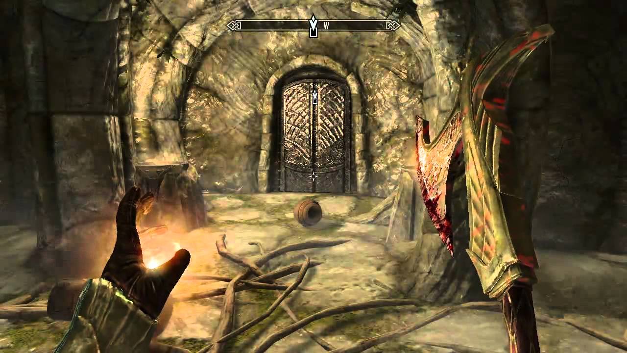 Skyrim: Dustman's Cairn - YouTube