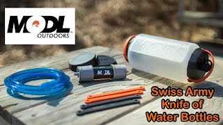 MODL OUTDOORS Utility WATER BOTTLE / Swiss Army Water Bottle