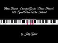 Brice Davoli - Swedish Garden (Skam France) Piano Midi Tutorial 50% & 100% Speed