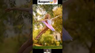 Respect😱💯|| Girl jump in the air nice #shorts #respect