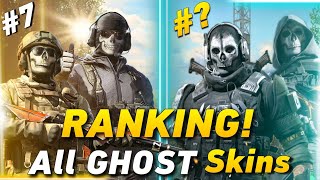 BEST GHOST SKINS EVER | ALL GHOST SKINS RANKING COD MOBILE