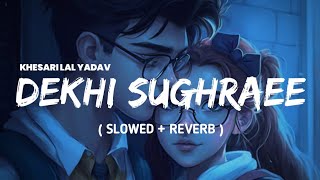 Dekhi Sughraee - Bhojpuri Lofi ( Slowed + Reverb) Khesari Lal Yadav