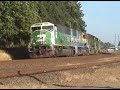 bnsf loaded coal train on