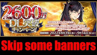Fgo Learn To Skip Some Banners